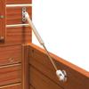 Storage Box Wax Brown 101 X 50.5 X 46.5 Cm Particleboard