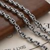 2024New Heavy-duty Rattan Pattern Bracelet, Vintage Men's Personalized Court Style, Three-dimensional Square Chain with Diamond Inlay