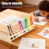 Wood Pencil Holder with 11 Holes Rounded Corner Design Pen Holder Creative Desktop Stationery Organizer Decorative School Office