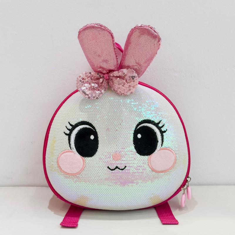Cute Cartoon Rabbit Kids Book Bag With Lightweight Eva Fabric For Daily Use And School Rabbit