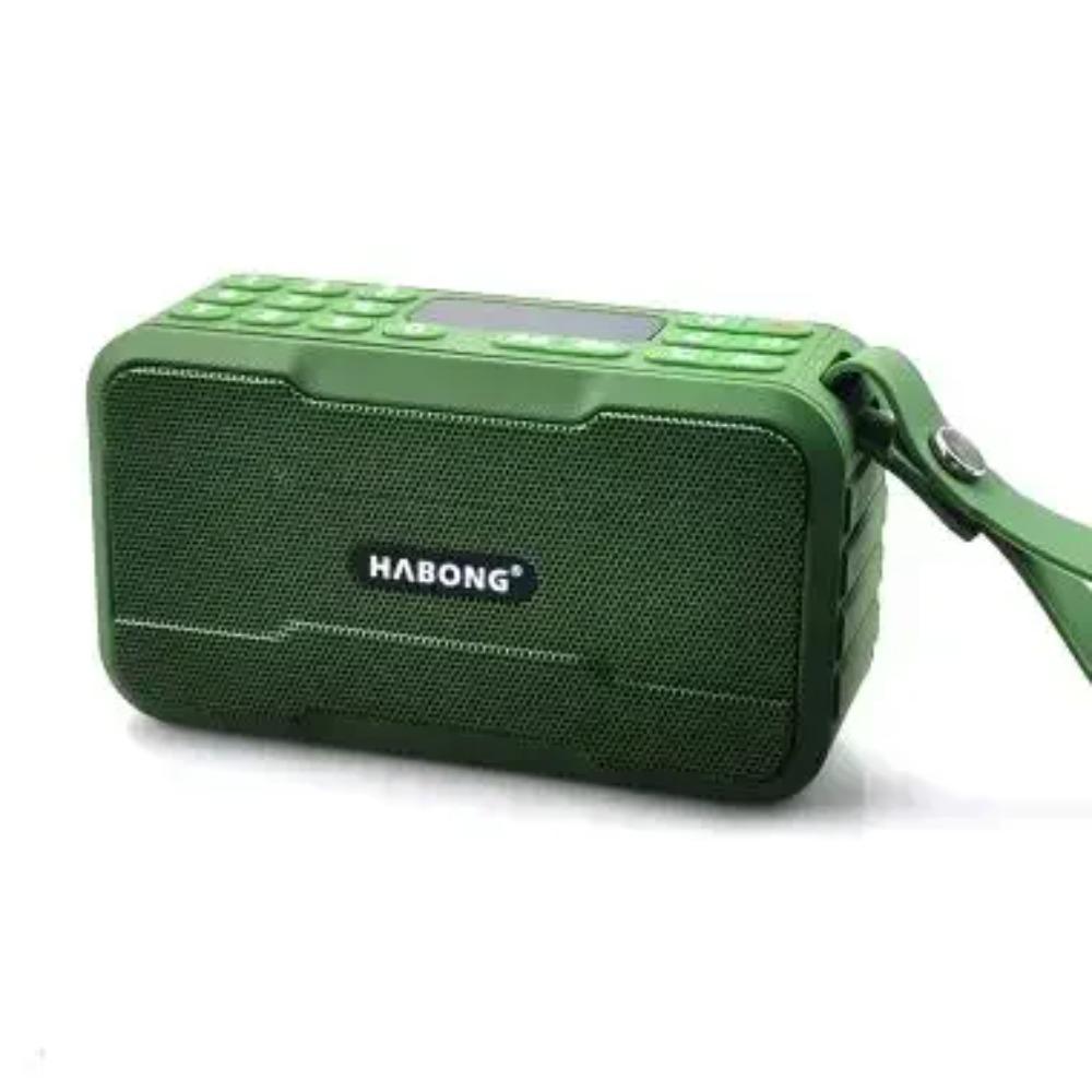 Portable Radio FM Mini Bluetooth Radios Speaker Hifi Sound Soundbar Subwoofer Handsfree Walkman Music Player Recorder with Mic
