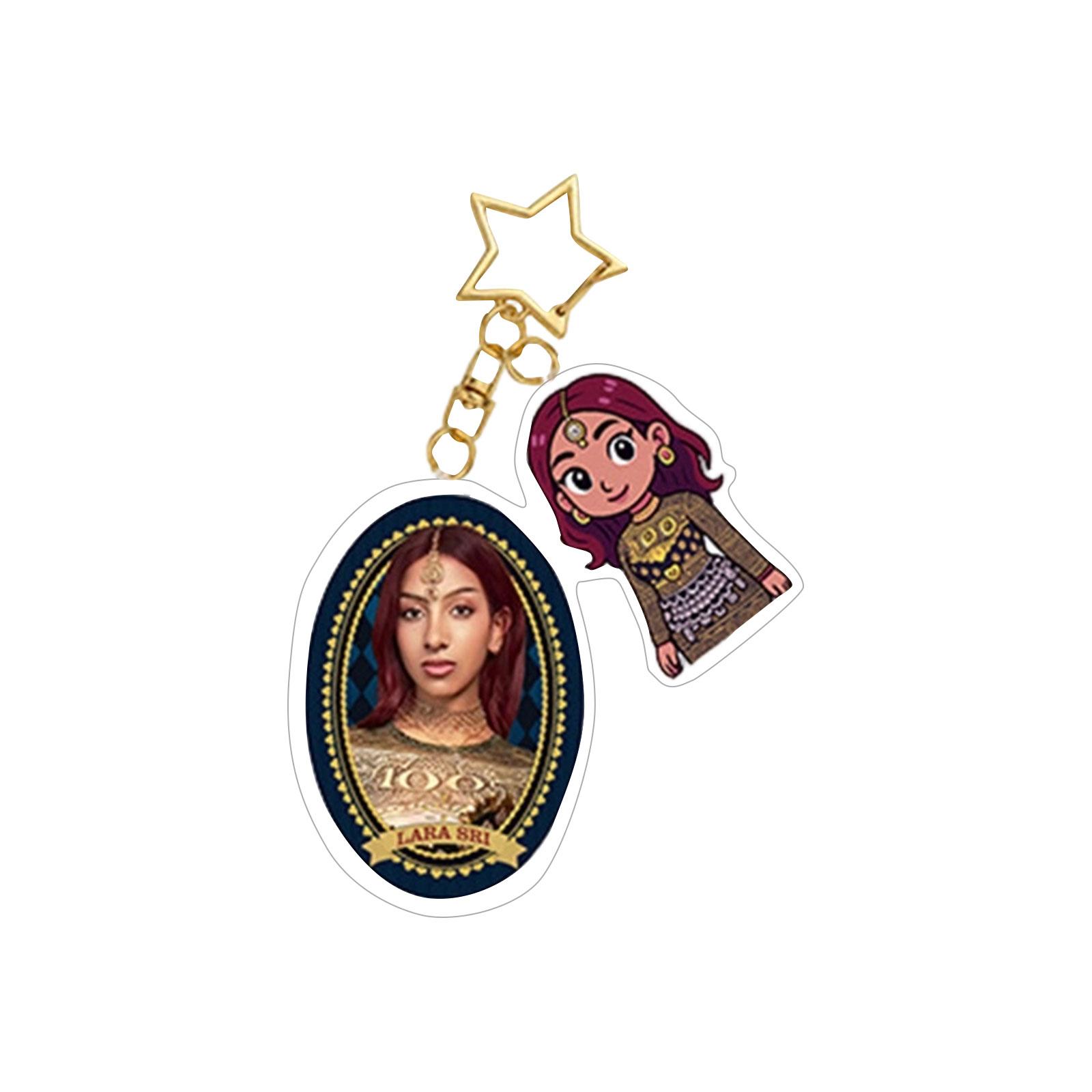 

Акриловый брелок для девочек, новая подвеска для сумки, аксессуары, ювелирные изделия One Size