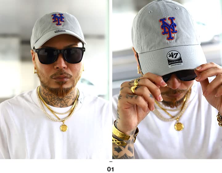 Forty Seven New York Mets Clean Up Storm Storm New York Mets Clean Up Cap Hat '47 /