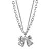Modern Style Ins Butterfly Bow Necklace With Adjustable Length Ideal For Women Trendy