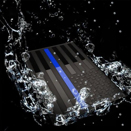 2X Metal USA Flag Sticker Car Truck American Decal Body Emblem Auto Accessories