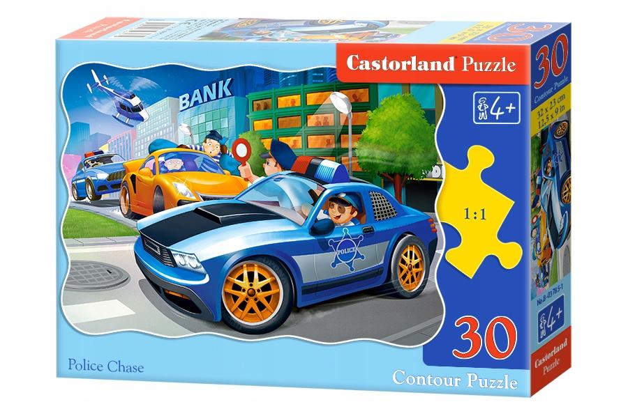 Puzzle 30 Pieces B-03785-1 Police Chase