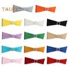 10 Pcs Chair Back Covers Solid Color with Round Buckle Elastic Reusable Seat Belt for Parties Weddings Celebrations Banquet Chairs Hotel Dining Chair