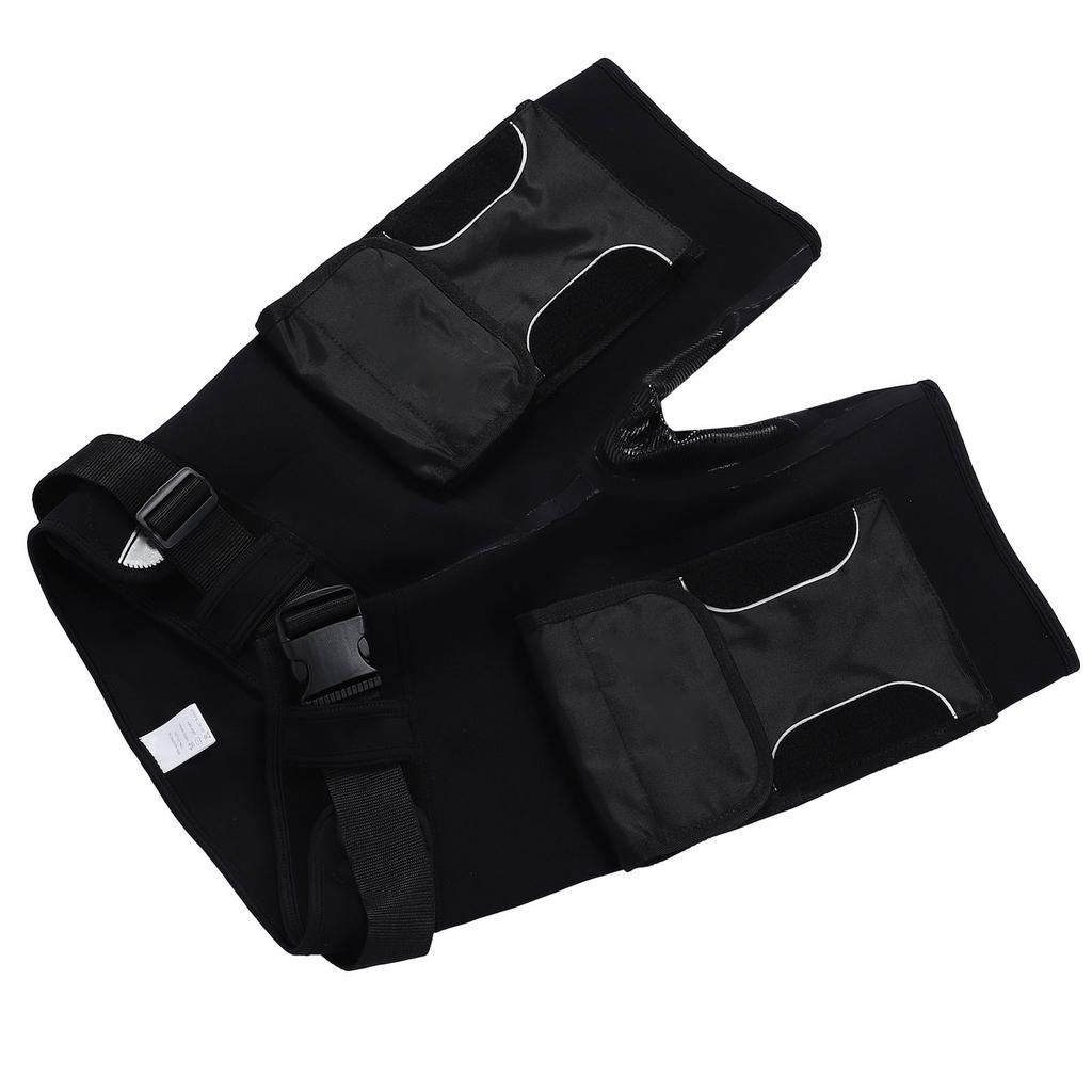 YONSUB Diving Tech Shorts with Pockets High Waist Keep Warm Stretchy Neoprene Short Pants for Scuba Diving Surfing