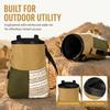 Wide Opening Tool Bucket Trapezoidal Bottom Multifunctional Collection Pouch  Gardening