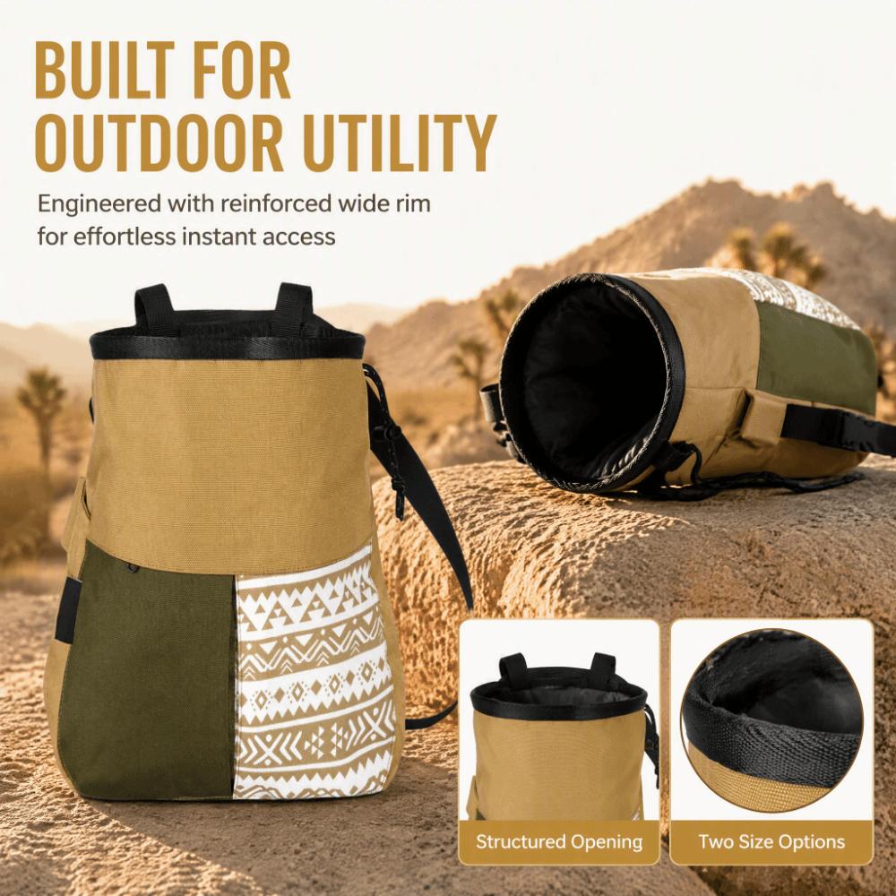 Wide Opening Tool Bucket Trapezoidal Bottom Multifunctional Collection Pouch  Gardening