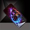 Electric Skull Pattern Tempered Glass Phone Case Suitable for Samsung Galaxy S26 S25 S24 S22 S21 S20 FE/Ultra/Plus5G Anti Drop