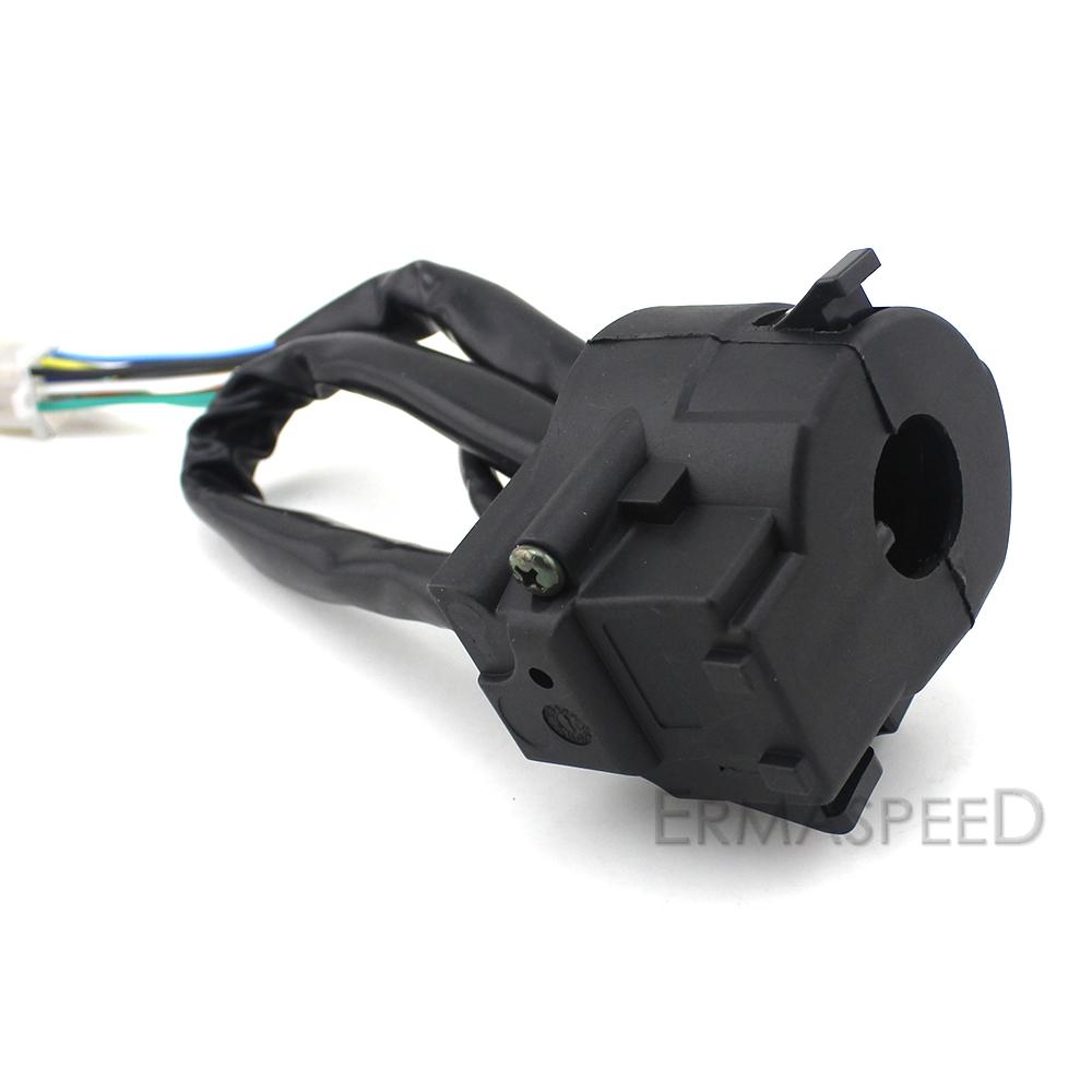 7/8" 22mm Motorcycle Switches Handlebar Aluminum Universal Switch Controller for Moto Street Bike Scooter Motorbike