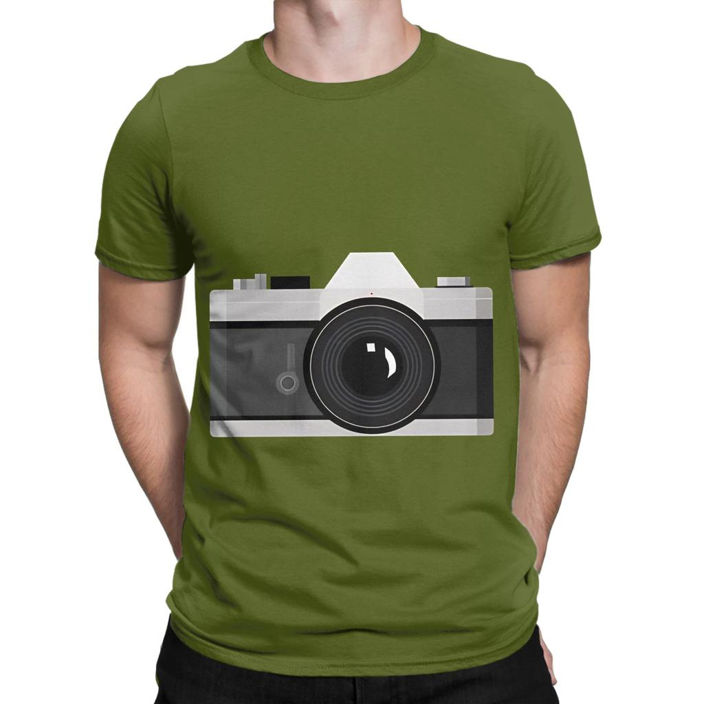 Vintage Camera Funny Graphic 100 Cotton TShirt Fujifilm Tops Tees For Unisex