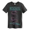 Amplified Nirvana Serve The Serpants Herren Charcoal T-Shirt Nirvana T-Shirt Tee