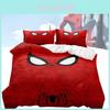 Ensemble de literie 3 pièces Spiderman avec procédé de teinture active et finition douillette pour la décoration de la chambre des enfants