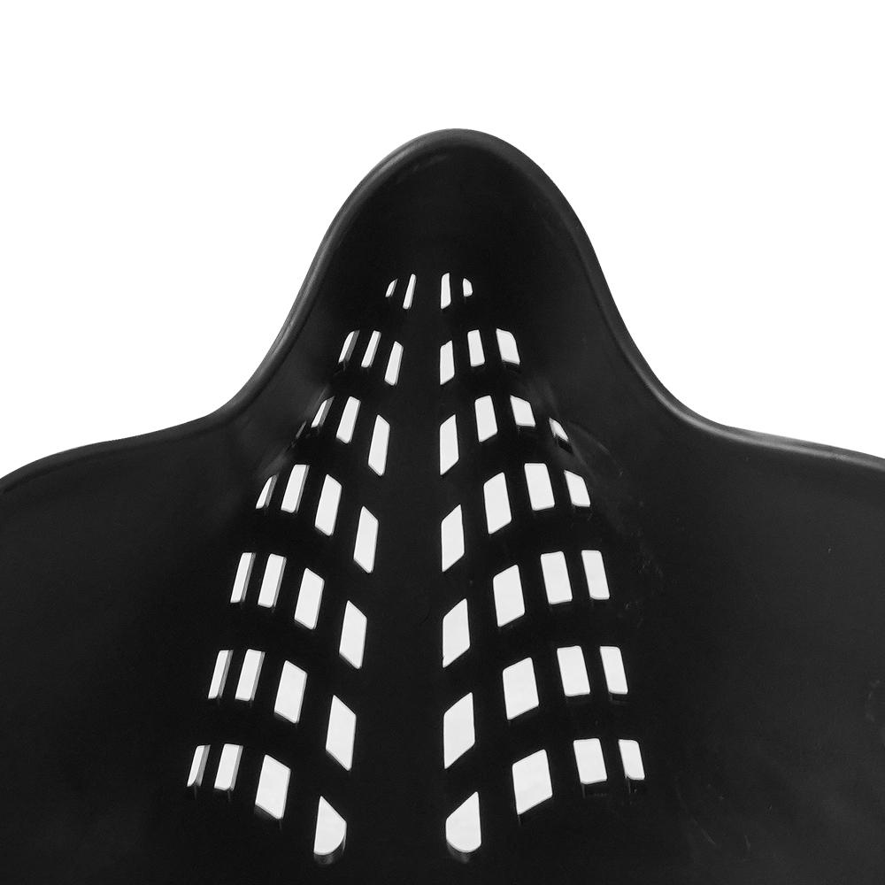 BOOIU Masque Tactique Demi-Visage Maille Nylon Respirant Double Ruban Réglable Wargame Chasse Paintball Airsoft Masques Protecteurs