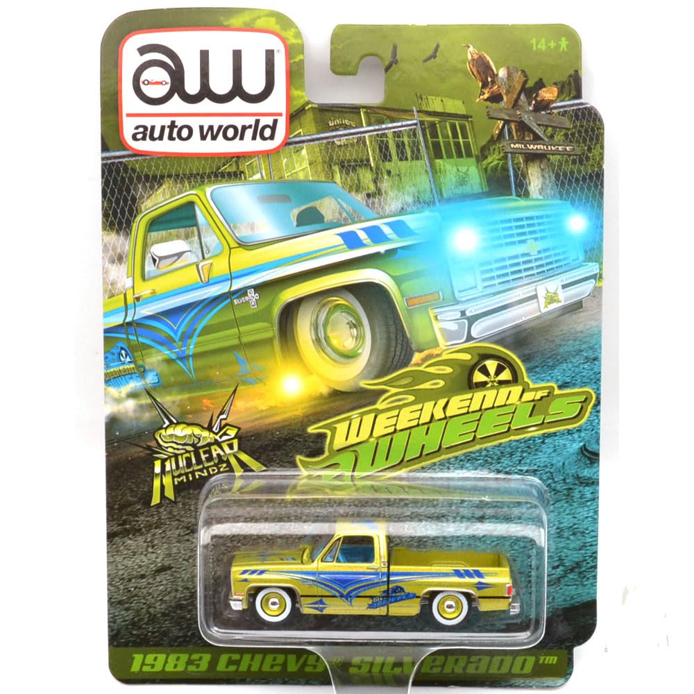 

Auto World 164 Scale - Weekend of Wheels Limited Edition - 1983 Chevrolet Silverado