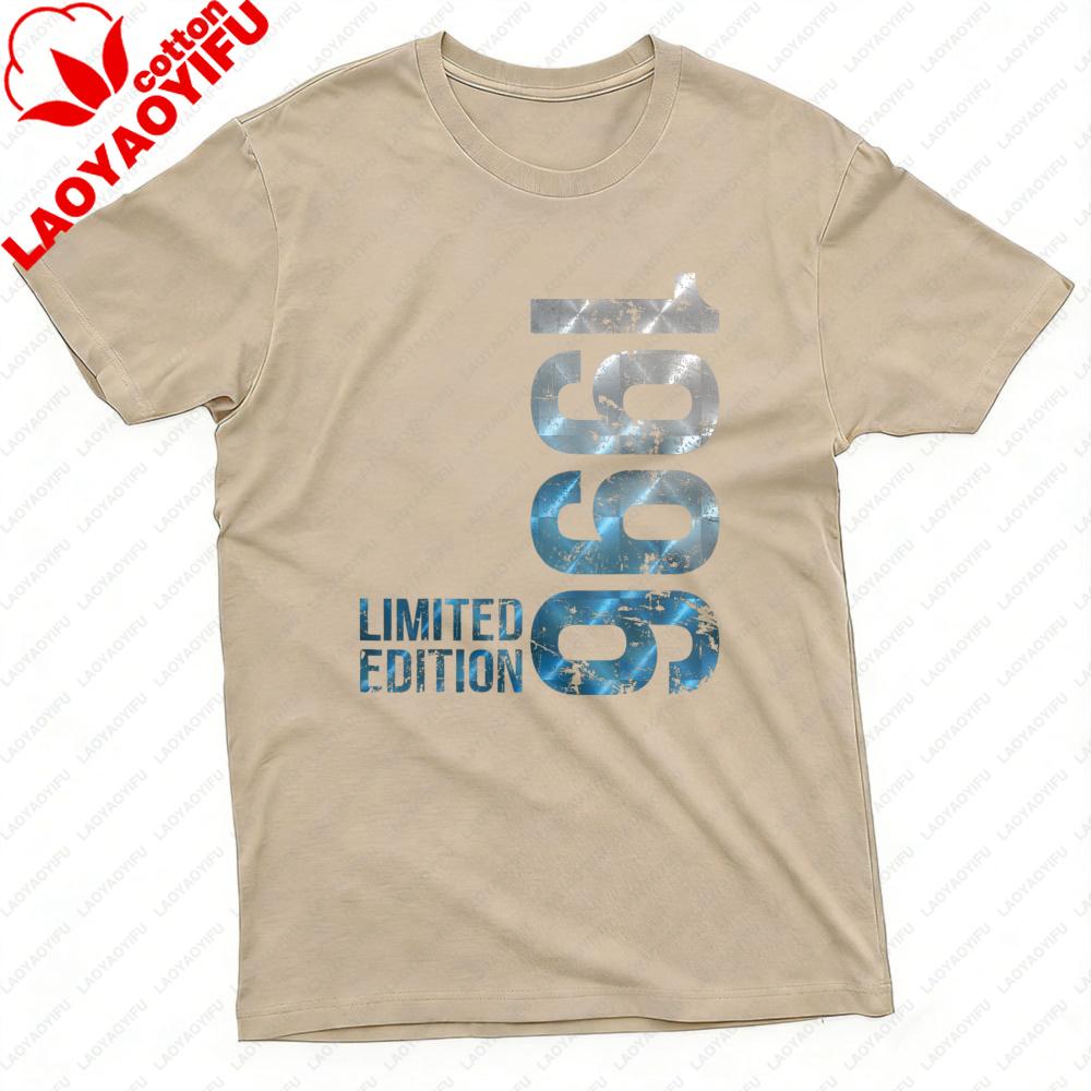 Limited Edition 1969 Unisex TShirt Cotton Summer Short Sleeve Tops Casual Fashion Top Gift for Him Birthday Party Clothes