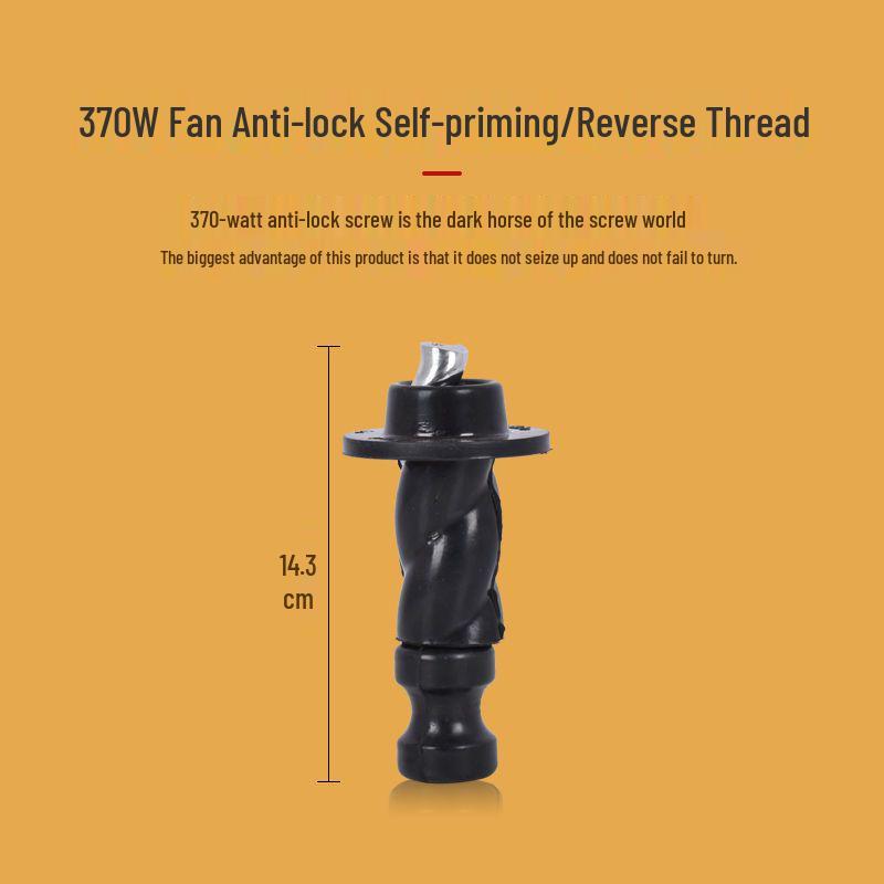 

Шнековий насос Статор Ротор: 250 Вт-750 Вт Самовсмоктувальні Пряма/Зворотна Різьба Занурювальні Аксесуари для Глибоких Свердловин