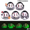 5-14Pcs Halloween Demon Ducks Miniature Figures Resin Mini Colorul Duck Ornament Landscape Dollhouse Fairy Garden Home Decor