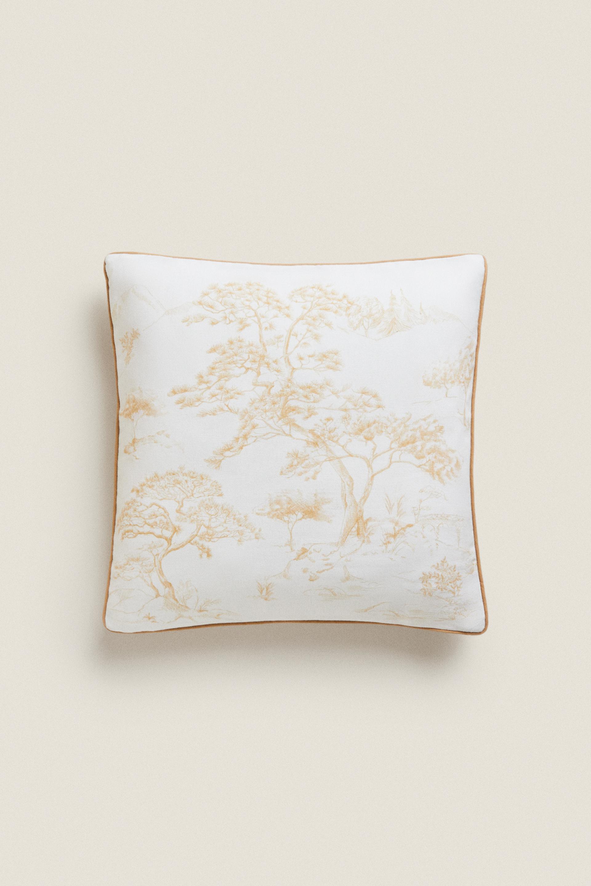 

ХЛОПКОВЫЙ ЧЕХОЛ НА ПОДУШКУ TOILE DE JOUY