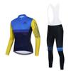 Men Women Cycling Jersey Long Sleeve Road Mountain Bike Sport Shirt Breathable Quick Dry Fall Season