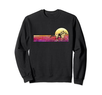 Horse T-Shirt, Race Horse, Horse Riding, Horse Racing, Jockey, Funny T-Shirt, Men's, Funny, Retro, Vintage, Sweatshirt