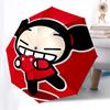Loveheart, Cartoon Automatic Opening and Closing, 8 Rib Structure Portable Umbrella, Suitable for Men and Women In All Seasons  Perfect Gift