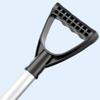 Detachable Portable Snow Shovel Aluminum Alloy Snow Scraper Large Capacity Emergency Snow Shovel for Garden Car Camping Vehicle