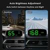 1pcs Car Speedometer Solar Head Up Display GPS Digital Intelligent Light Sensing HUD Speed Hud Display Digital Auto Electronics