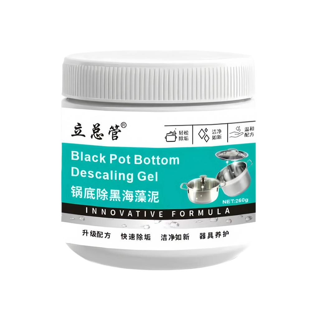 Kitchen Heavy-Duty Grease Remover Powerful Scrubber for Stubborn Grime Pot Bottom Cleaner for Black Algae Deposits