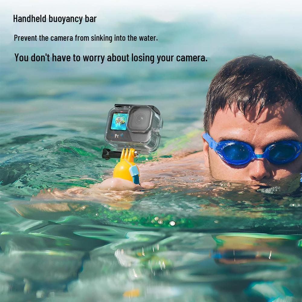 Custodia subacquea per fotocamera panoramica GoPro HERO13/12/11/10/9 Black, Cover protettiva impermeabile 60m