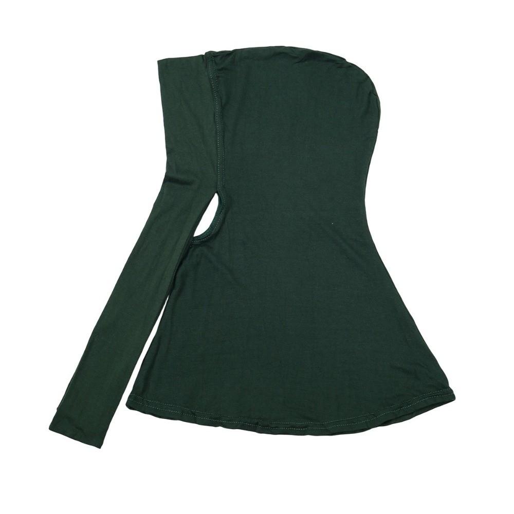 Jersey Full Cover Head Wraps Full Coverage Hijab Undercap Convenient Hijab Cap Women