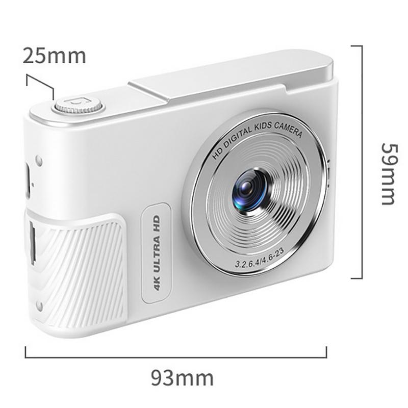 1 Set 44Mp Hd Mini 2.4Inches Photo Camera 4K Digital Cameras 8X Quick Zoom Video Supports Game Functions And Thermal Camera