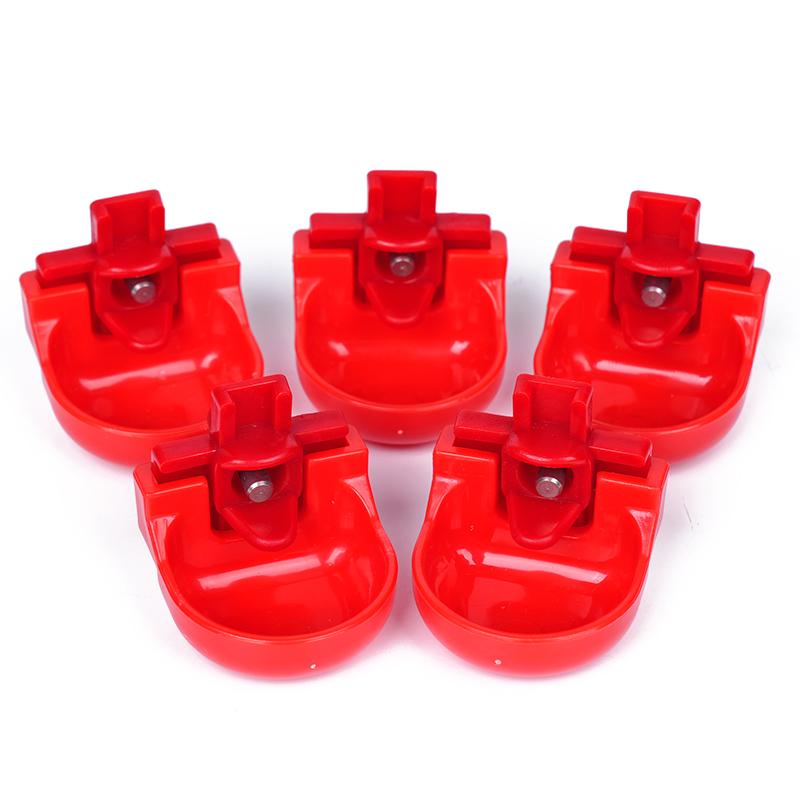 Automatic Water Dispenser Quail Chick Pigeon Duckling Water Dispenser Drinking Bowl Husbandry Tool Poultry Farming Tool 5/3/1Pcs