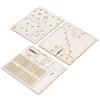 Electric DIY Wooden Space Model Toy, Composite Wood, Battery Powered