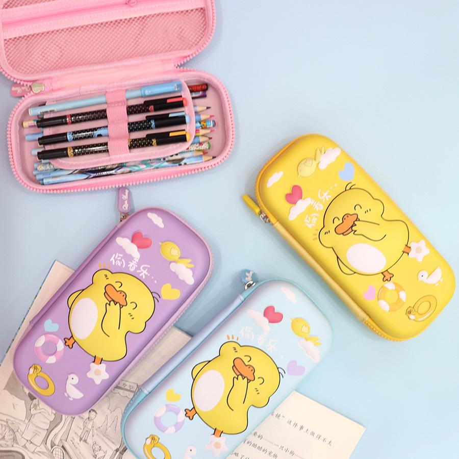 High-value Large-capacity Pencil Case 3D Three-dimensional Stationery Case EVA Pencil Case Cartoon Creative Large-capacity Student Pencil Case