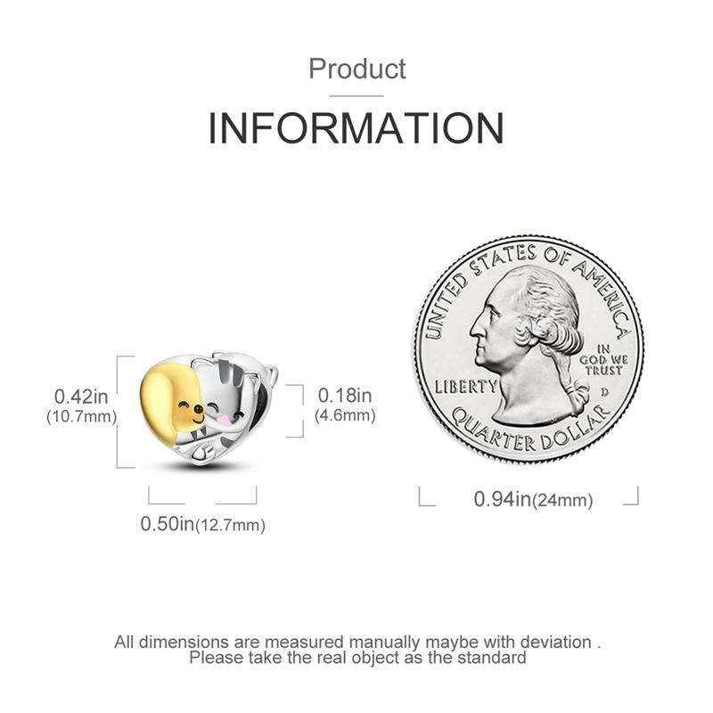 New Copper Cute Animal Series Charms Fit Original Pan Bracelet Diy Beads For Women Birthday Fine Jewelry Gift