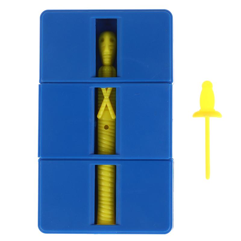 Box Magic Tricks Mummy Cut To Three Sections Recovery Magic Trick Props Toys