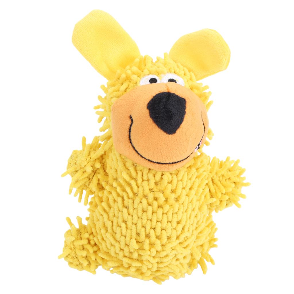 Squeaky Dog Toy Soft Comfortable Chewable Interactive Plush Animal Toy for Home Outdoor