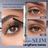Mascara Tubo d'Acciaio - Formula Impermeabile e Resistente al Sudore per Infoltire, Allungare e Arricciare le Ciglia, Mascara con Design di Precisione a Tubo d'Acciaio