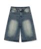 ULIFEZIP Kota Women'S Washed 3/4 Length Bermuda Denim Pants 3 Colors [Ulzd_0029]