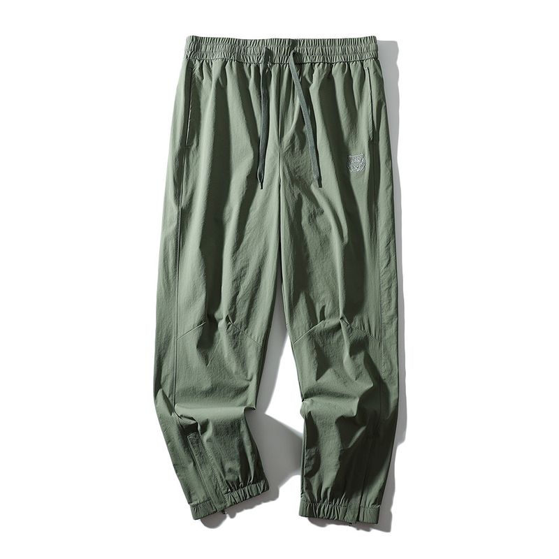 American Mountain Style Quick-Drying Cargo Pants Men's Summer Thin Straight-leg Pants Export Men's Pants Embroider Casual Pants