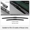 Nissan Livina 09 Wiper Blade - Fits Older Models, Dongfeng Nissan Livina Rubber