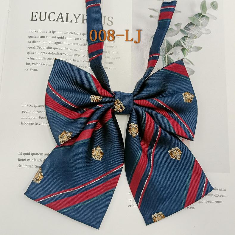 Plaid Flower Collar Bow Tie - Korean Fashion Harajuku Style for Women & Students.