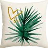 Plant and Flower Pillowcase American Pastoral Linen Pillowcase Cushion Cover Home Sofa Car