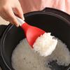 Cooking Stainless Steel Handle Dinnerware Silicone Rice Paddle Rice Scoop Kitchen Spoons Spatula