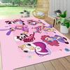 Colorful Cartoon Characters Carpet Rug Soft Washable Antislip Home Living Room Sofa Mats Personalized Christmas Rug