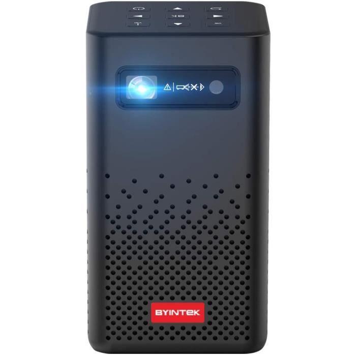 Mini přenosný projektor - BYINTEK - P20 - Wi-Fi - Bluetooth - LED DLP s dobíjecí baterií