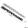 For Kia Smart Sport Sportage Sorento car logo SPORTAGE letter sticker English label tailgate Cerato trunk sticker word label HW8